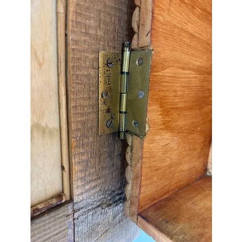 Vintage Italian Bathroom Mirror Cabinet in Bamboo, 1960s For Sale - Image 10 of 12