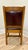 Stickley Stickley Mission Oak Leather Back Cottage Side Chair For Sale - Image 4 of 12