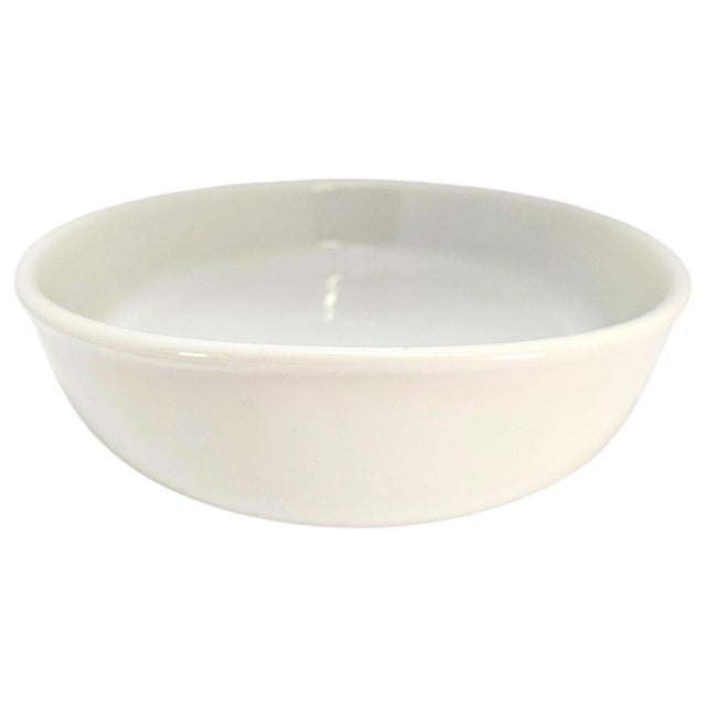 Vintage French Apilco Heavy White Porcelain Oval Gratin Baker, 14.5 Inch For Sale In San Francisco - Image 6 of 10