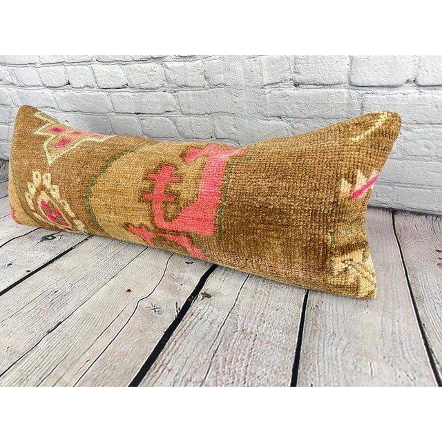 Vintage Pillow Case Turkish Rug Pillow Decorative Rug Pillow Dry cleaning only. PILLOW INSERT IS NOT INCLUDED