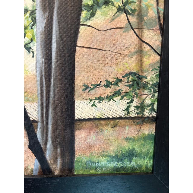 Landscape With Autumn Leaves by James Huntsberger For Sale - Image 11 of 14