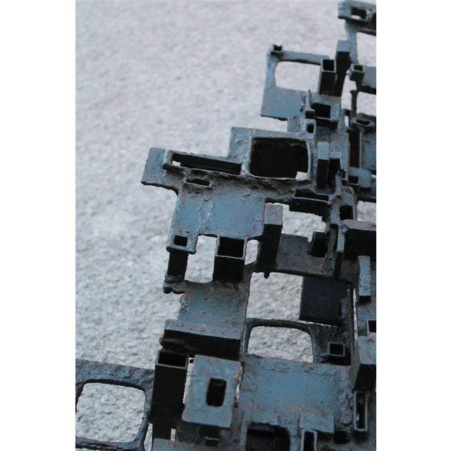 Large Brutalist Metal Sculpture by Marcello Fantoni, Italy, 1960s For Sale - Image 17 of 18