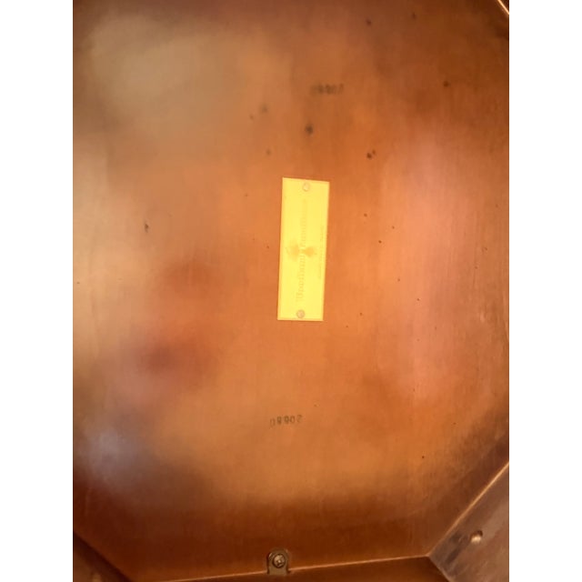 Woodland Furniture Round Coffee Table For Sale In Washington DC - Image 6 of 7