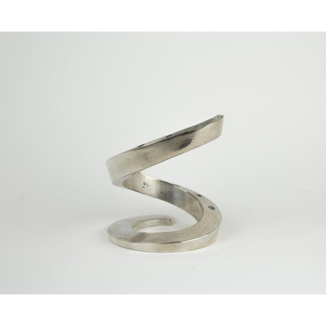 Dansk Silver Spiral Candle Holder Chairish