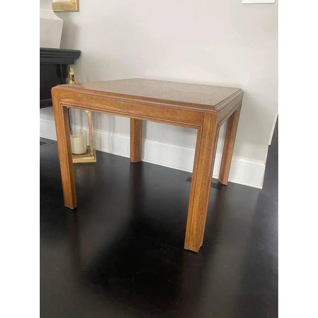 Drexel Heritage Vintage Mid Century Modern Coffee Side Table by Drexel Heritage “Accolade” Collection For Sale - Image 4 of 8