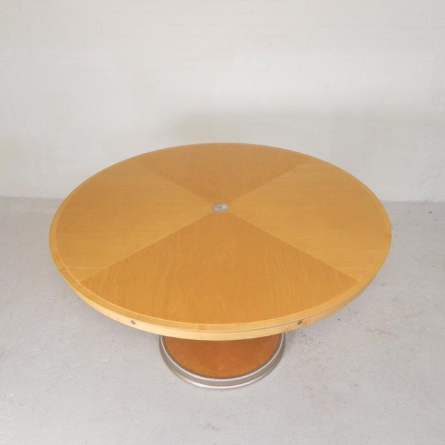 Isa Dining Table by Chi Wing Lo for Giorgetti, 1990s For Sale - Image 3 of 18