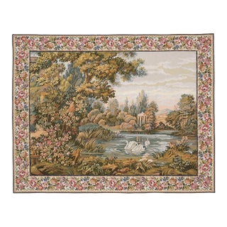 The Pagoda Loom Woven Tapestry - 162 X 206 Cm (5'4" X 6'9") - Requires Rod Size 5 For Sale