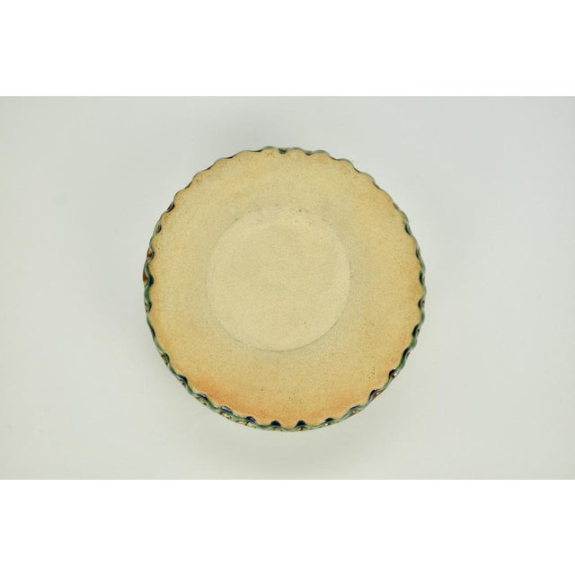 Vintage Ceramic Faux Bamboo Italian Trinket Dish Ashtray For Sale - Image 10 of 10