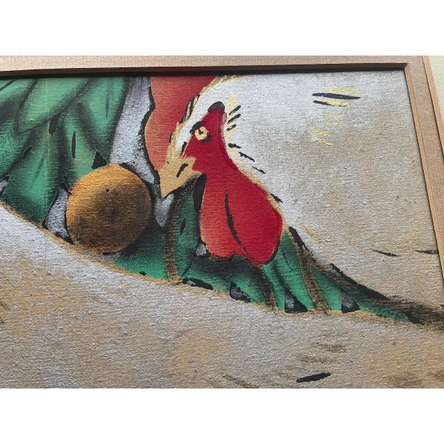 Georges Manzana-Pissarro, Les Coqs, 1920s-1940s, Stencil Print For Sale - Image 3 of 13