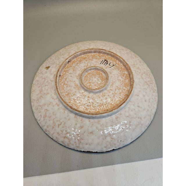 Decorative Vintage Italian Handpainted plate