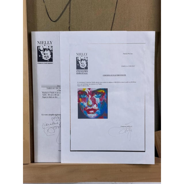Françoise Nielly, Virginia, 2021, Oil on Canvas For Sale - Image 11 of 14