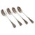 A fine set of Victorian sterling silver dessert spoons, hallmarked London 1859 and made by **Samuel Hayne & Dudley...