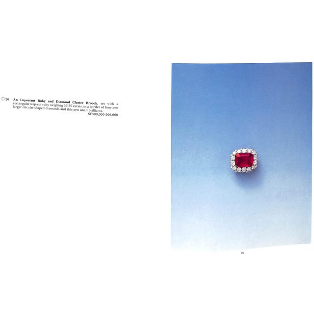 1980s The Magnificent Jewels of the Late Countess Mona Bismarck 1986 Sotheby's Geneva For Sale - Image 5 of 12