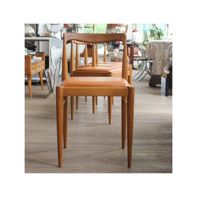 Chairs by Karel Vyčítal for Dřevotvar, 1960s, Set of 4 For Sale - Image 3 of 17