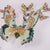 Red Italian and Portuguese Ceramic Butterfly Wall Plaques, 1970s, Set of 8 For Sale - Image 8 of 14