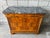 Louis Philippe French Walnut Commode / Chest of Drawers With Silver Wave Marble Top For Sale - Image 9 of 14
