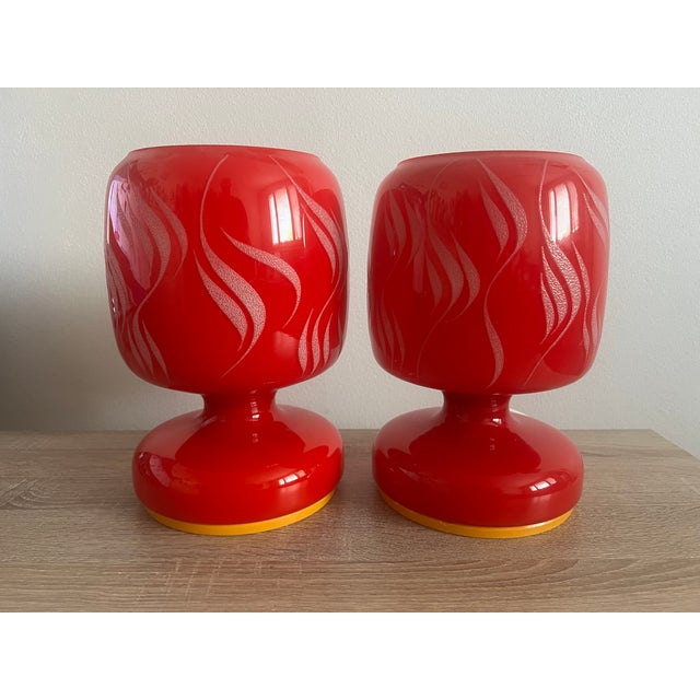 Table Lamps by Štěpán Tabery, Czechoslovakia, 1970s, Set of 2 For Sale - Image 6 of 6