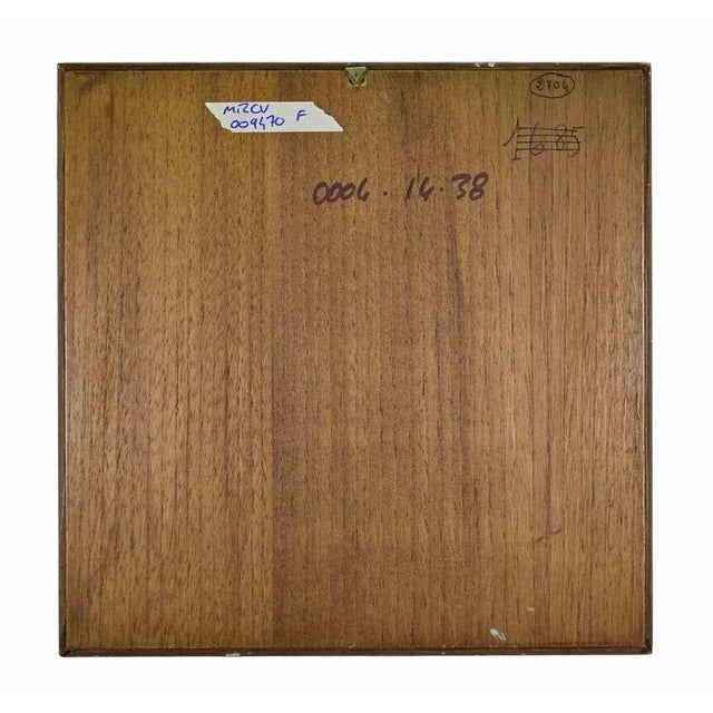 Modern Sebastiano Sanguigni, The Woman and the Cat, Oil Painting, 2000 For Sale - Image 3 of 4