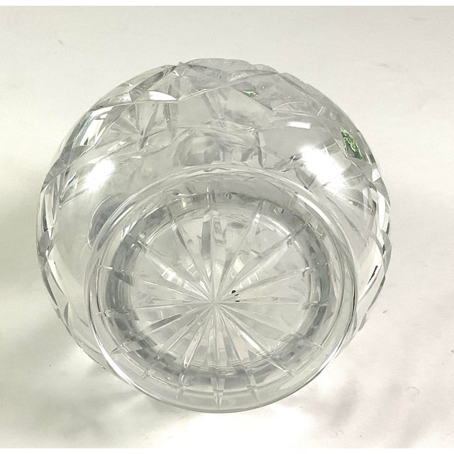 1970s Brilliant Cut Glass Decanter For Sale - Image 9 of 10