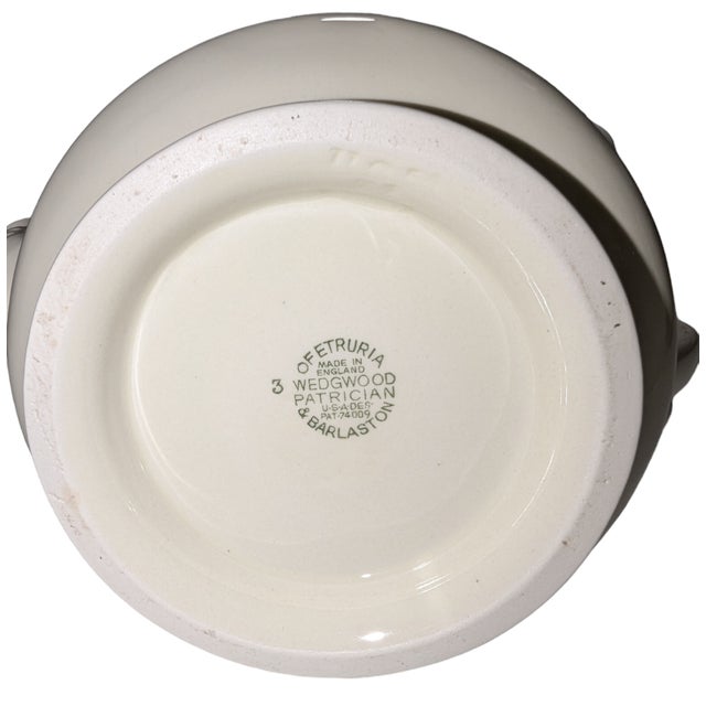 1920s Wedgwood Patrician Sugar & Creamer For Sale In Boston - Image 6 of 6