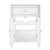 Nora 24 in. W Rectangular Wood & Marble Bathroom Vanity with Storage, Light Oak For Sale In Chicago - Image 6 of 11
