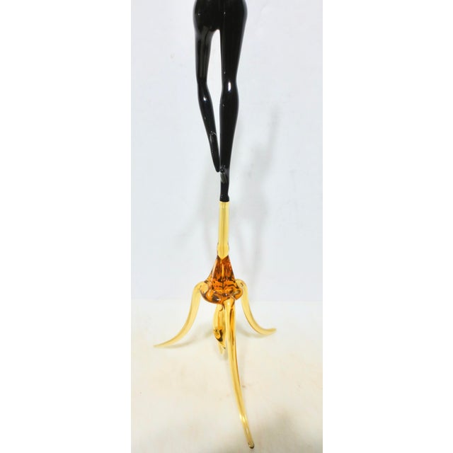 Late 20th Century Murano Glass Female Nude Dancer For Sale - Image 5 of 10