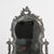 19th-century rocaille-style silver-plated metal table mirror, napoleon iii period. Napoleon iii period table mirror, 19th...
