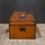 Brown 19th C. Monogrammed Travel Blanket Chest Trunk For Sale - Image 8 of 14