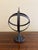 Late 20th Century Black Iron Armillary Globe Sculpture – Traditional Landscape & Garden Decor For Sale - Image 10 of 10