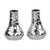 Silver Vases from Tiffany & Co, Set of 2 For Sale - Image 9 of 9