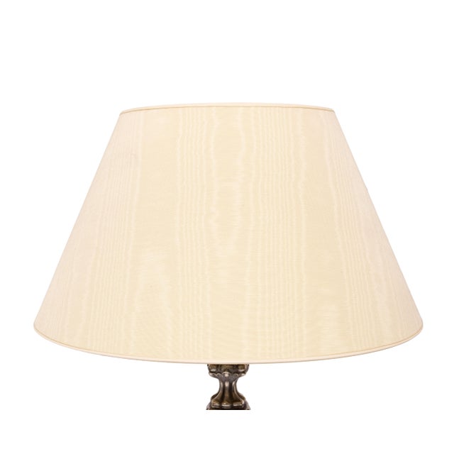 Rococo Silver Plated Table Lamps, 1920s, Set of 2 For Sale - Image 13 of 14
