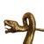French Handcrafted Brass Snake Door Pull Handles, 1960s, Set of 2 For Sale - Image 4 of 9