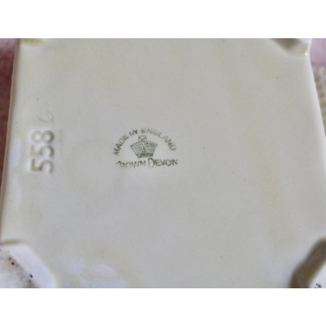 Crown Devon Bee Square Honeycomb Pot For Sale In Charlotte - Image 6 of 6