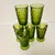 1960s Vintage Boho Chic Americana Indiana Glass Whitehall Pitcher & Glassware Set - 17 Pieces For Sale - Image 10 of 17