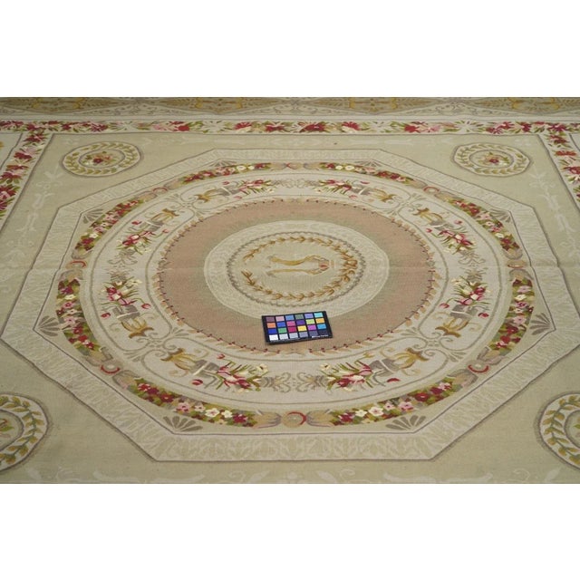 Aubusson Rug 7'8'' X 10'2'' For Sale - Image 11 of 11