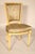 French Set of 6 Louis XVI Style Painted Dining Chairs For Sale - Image 3 of 12