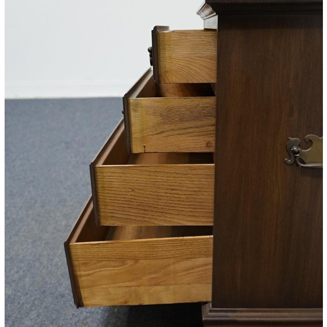 Brown Pennsylvania House Solid Walnut Traditional Style 23" Chairside Chest / Accent End Table For Sale - Image 8 of 12