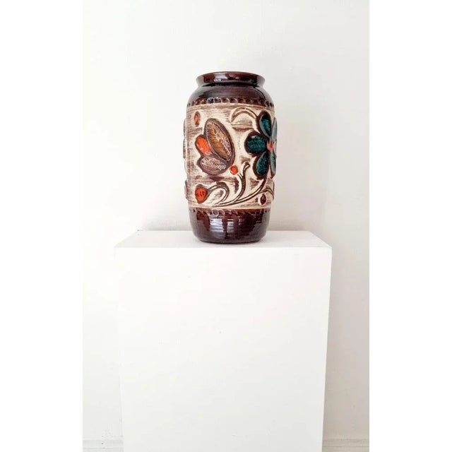 工芸品 Vintage Bay Keramik West German Vase Vintage Bay Keramik West Germany Vase 63017 | eBay