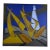 1990s Abstract Lighthouse and Boats For Sale