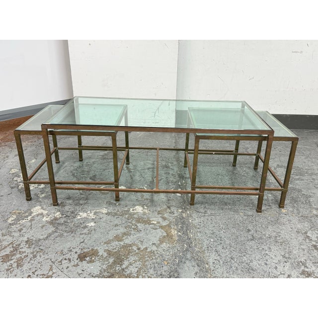 Rustic Coup d'Etat Nesting Tables, Set of Three For Sale - Image 3 of 12