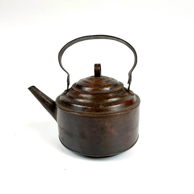Copper 19th Century Chinese Copper Teapot For Sale - Image 8 of 8