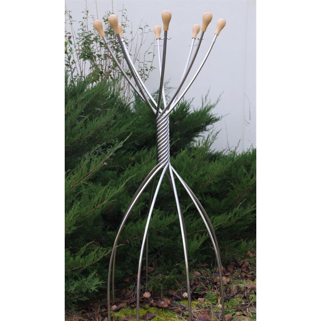 Coat Rack for Zanotta, 1970s For Sale - Image 15 of 15