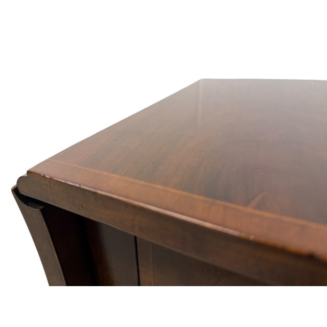 1950s 1950s Baker Drop-Leaf Table For Sale - Image 5 of 12