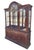 Chippendale 1980s Pennsylvania House Cherry China Cabinet Breakfront Dome Top Display Curio Shelf For Sale - Image 3 of 17