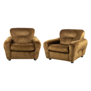 Set of Italian Armchairs, 1970s