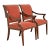Smith & Watson Regency Carved Mahogany Armchairs, Pair For Sale