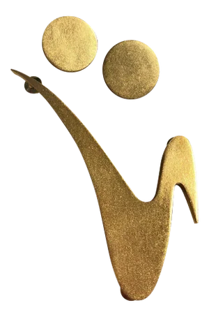 1980s Earring and Brooch Set - Set of 3
