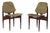 Mid-Century Modern Teak Side Chairs, 1960s, Set of 2 For Sale