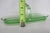 Early 20th Century Green Uranium Depression Glass Oblong Celery Tray Serving Dish With Handle For Sale - Image 13 of 16
