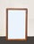 Mid 20th Century Large Oak Wood Framed Mirror For Sale - Image 12 of 15